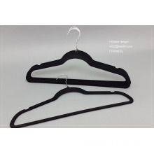 Cheap Flocked Hanger, Velvet Hanger for Clothes, Wholesale Plastic Hanger